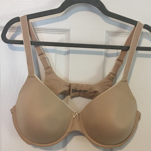 Bali Other - Bali 42C bow front bra underwire nude